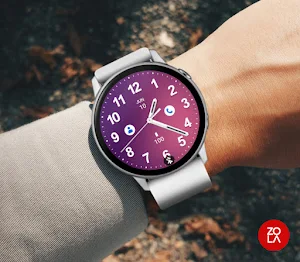 Casual Purple Pink Watch Face Screenshot 2