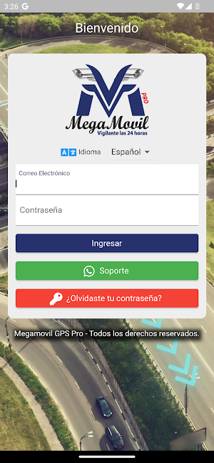Megamovil GPS Pro Screenshot 0