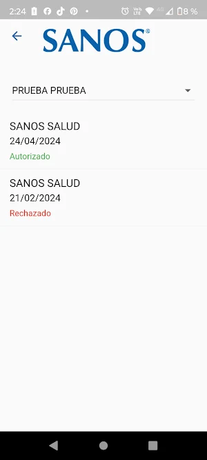 Sanos Salud Screenshot 3