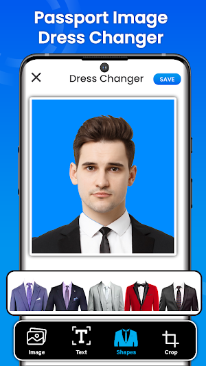 Passport Size Photo ID Maker Screenshot 1