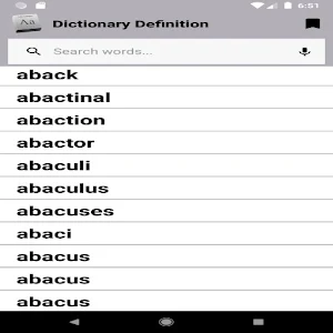 Dictinory Definition Screenshot 2