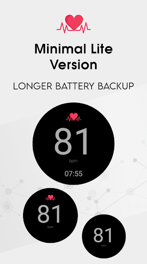 Only HeartRate Watch Face Screenshot 2