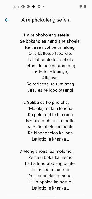 Difela Tsa Sione (ZA) Screenshot 3