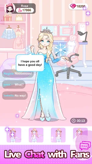 Live Star: Doll Dress Up Games Screenshot 2