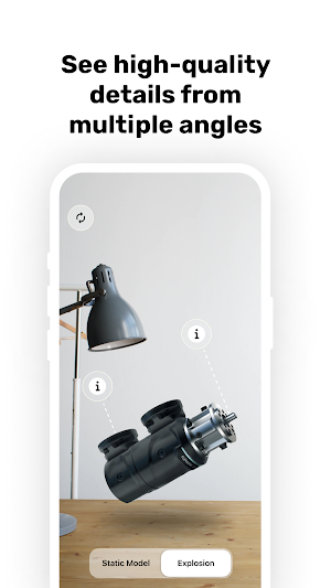 AR Model Showcase Screenshot 1
