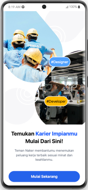 Teman Naker App Screenshot 0