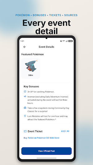 NextCatch: Raids & Events Screenshot 1