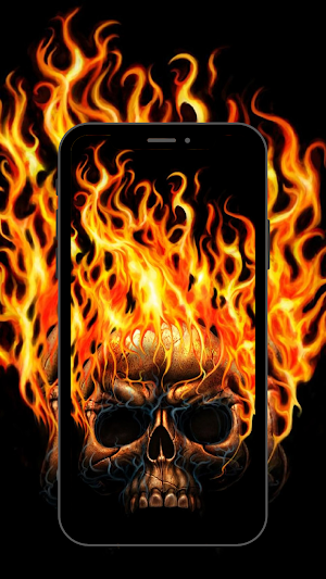 Fire wallpaper 4K,UHD Screenshot 1