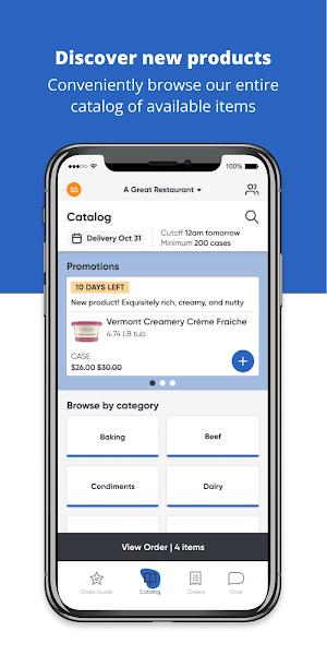 Thomsen Foodservice Screenshot 1