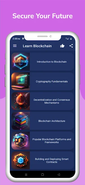 Learn Blockchain - Technology Screenshot 0