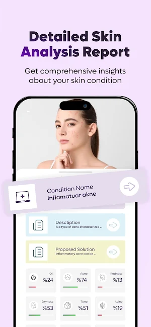DermatoAI: Skin Care Scanner Screenshot 2