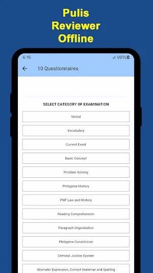 Pulis Reviewer Offline Screenshot 1