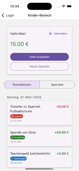 Geldheld Screenshot 3