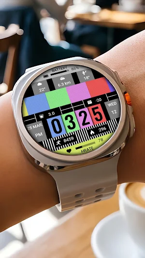 ZKin Watch Analog Fault Screen Screenshot 1