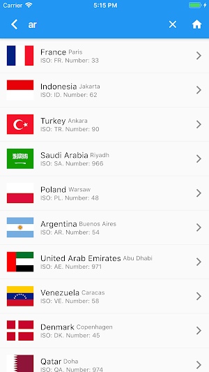 iFlag - Flags of all countries Screenshot 1