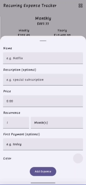 Pocket Planner Screenshot 3