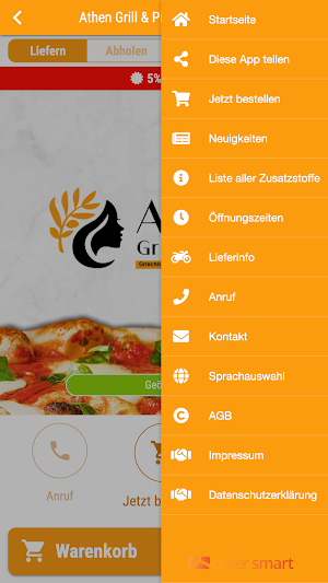 Athen Grill & Pizzeria Screenshot 2