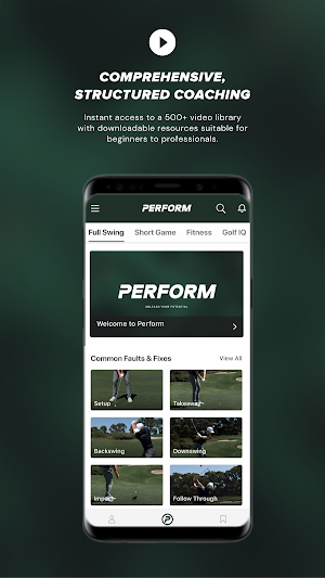Perform Golf Screenshot 3