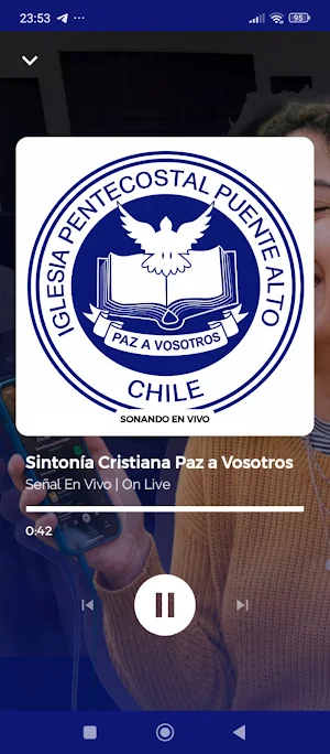 Sintonía Crist. Paz a Vosotros Screenshot 1
