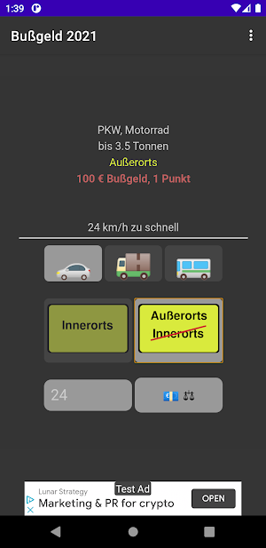 Bußgeld Screenshot 0