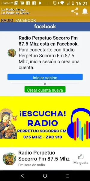 FM 87.5 Perpetuo Socorro Screenshot 1