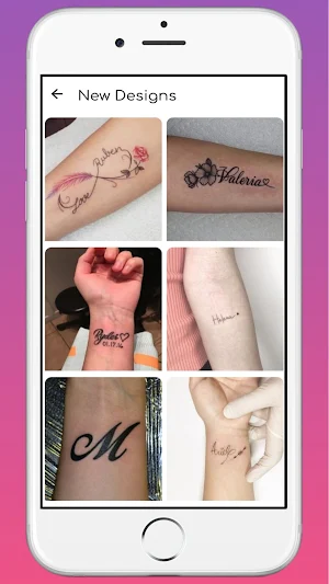 Name Tattoo Designs Screenshot 0