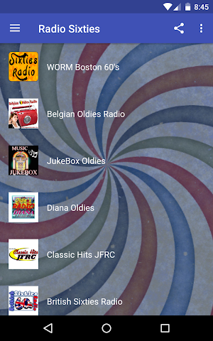 Radio 60s Sixties Music Live Screenshot 0