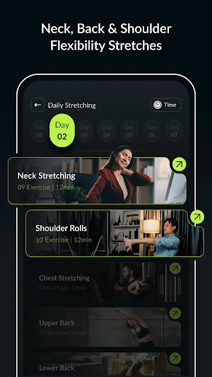 Stretch Exercises: Flex & Fit Screenshot 1