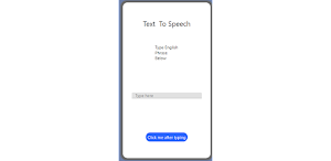 Text to speech Screenshot 0