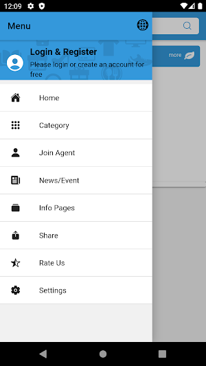 Homeland App Screenshot 1