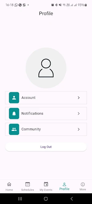 AFREhealth Events Screenshot 0