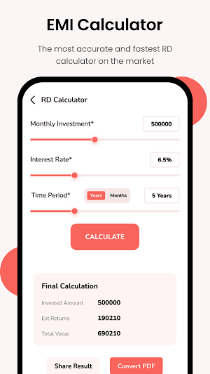 Loan EMI Calculator Screenshot 1