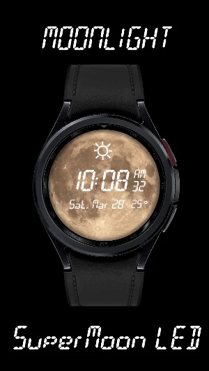 Moonlight Watch Face 01 Screenshot 3