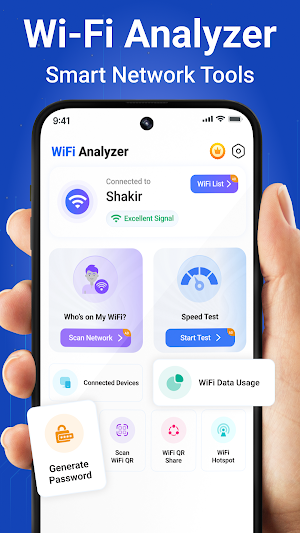 WiFi Analyzer: Network Scanner Screenshot 0