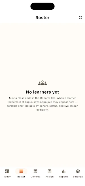 Koydo Lingua Teach: Classroom Screenshot 2