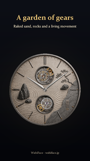 Zen Garden Japanese Watch Face Screenshot 2