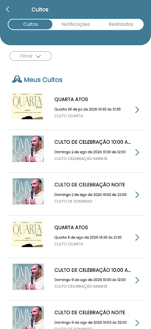 Atos Igreja Montes Claros Screenshot 2