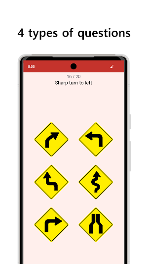 Argentina Road Signs. Test Screenshot 3