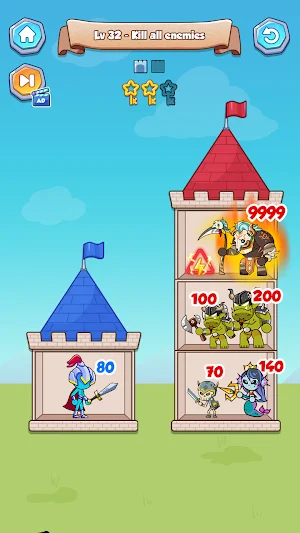 Wuggy Tower: Stick Battle Screenshot 0