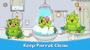 Talking Parrot - Pet Simulator Screenshot 0
