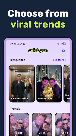 CelebGen: Selfies with Celebs Screenshot 2