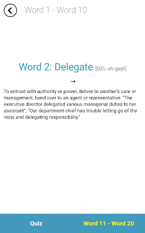 Verbal Advantage - Level 2 Screenshot 2