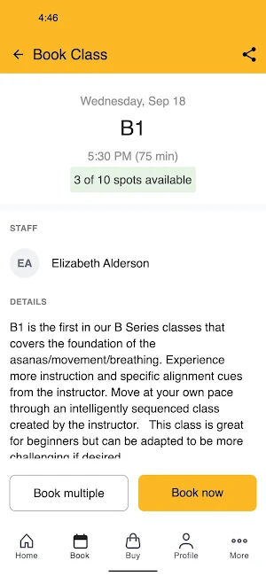 3B Yoga Screenshot 2