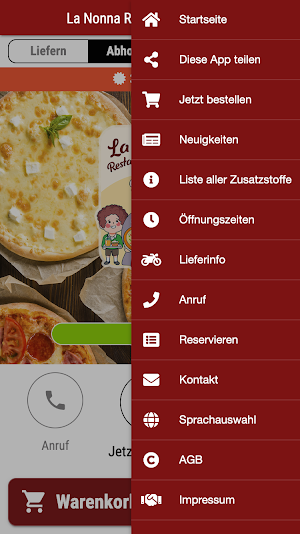 La Nonna Restaurant Pizzeria Screenshot 2