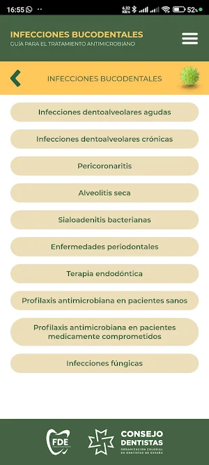 Guía Antimicrobiano Screenshot 3