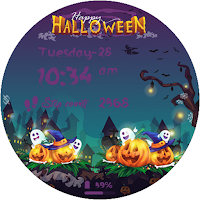 BFF4- Halloween Pumpkin Witch