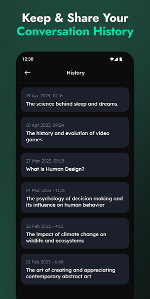 AI ChatBot Assistant Screenshot 3