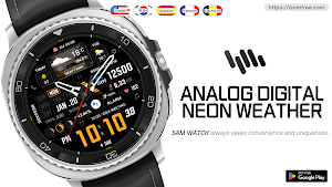 SamWatch AD Neon Weather Screenshot 0