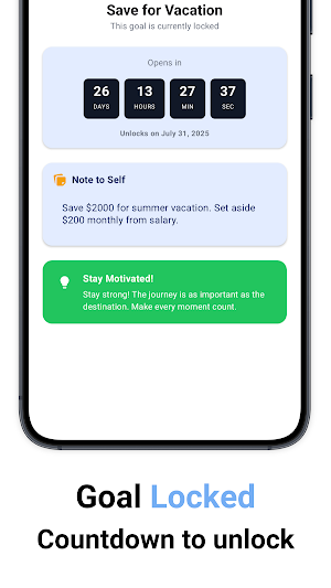 TimeTarget: Goal Tracker Screenshot 2
