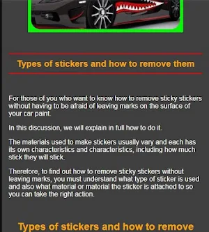 car stickers Screenshot 1